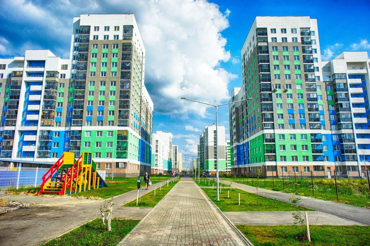 Застройка районов екатеринбурга