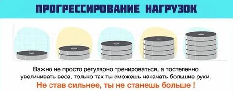 Увеличивать постепенно