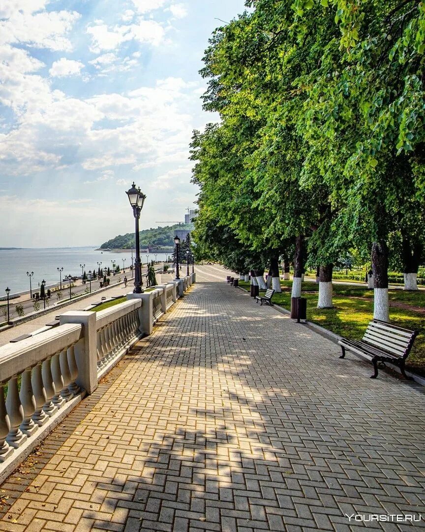 Красивые набережные для прогулок