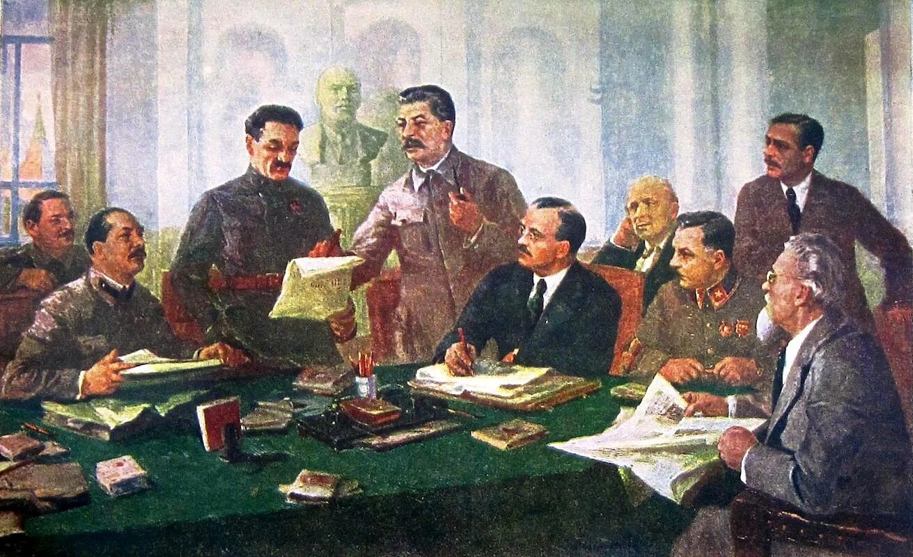 Создание творческих союзов в 1930