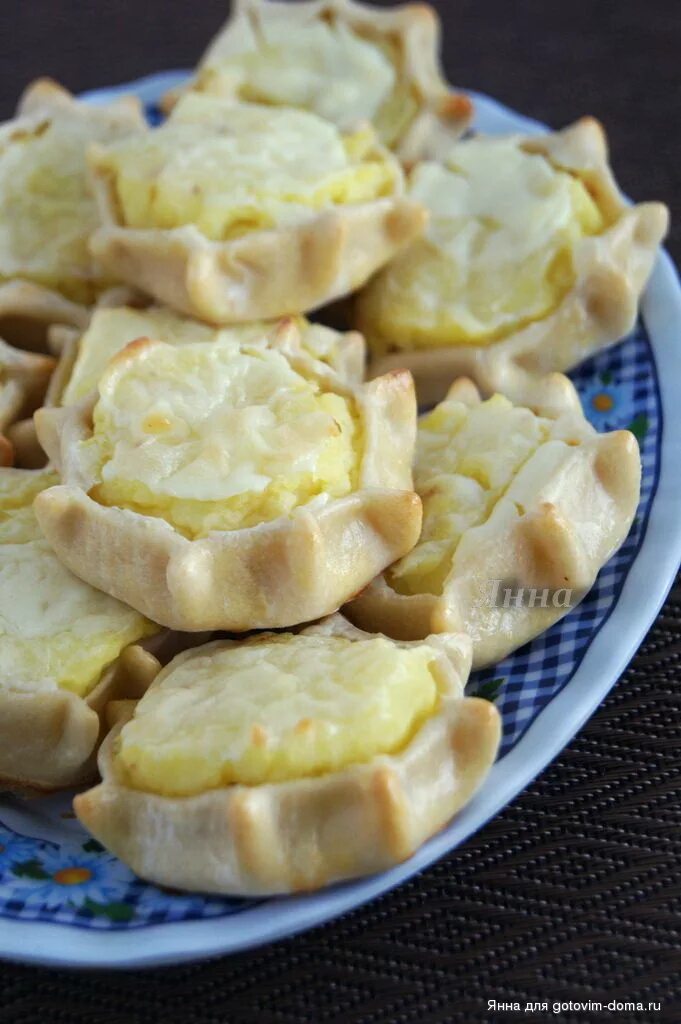 Шаньги с картошкой