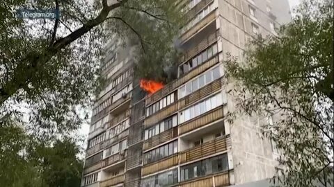 Пожар в северном чертаново