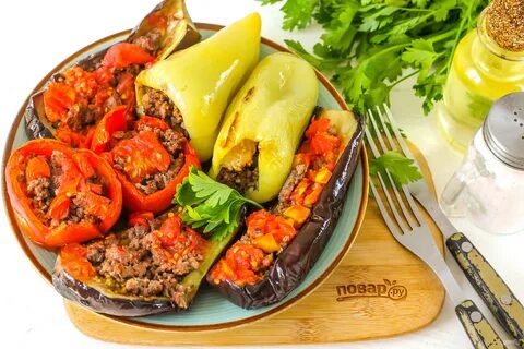 Рецепт фаршированные овощей