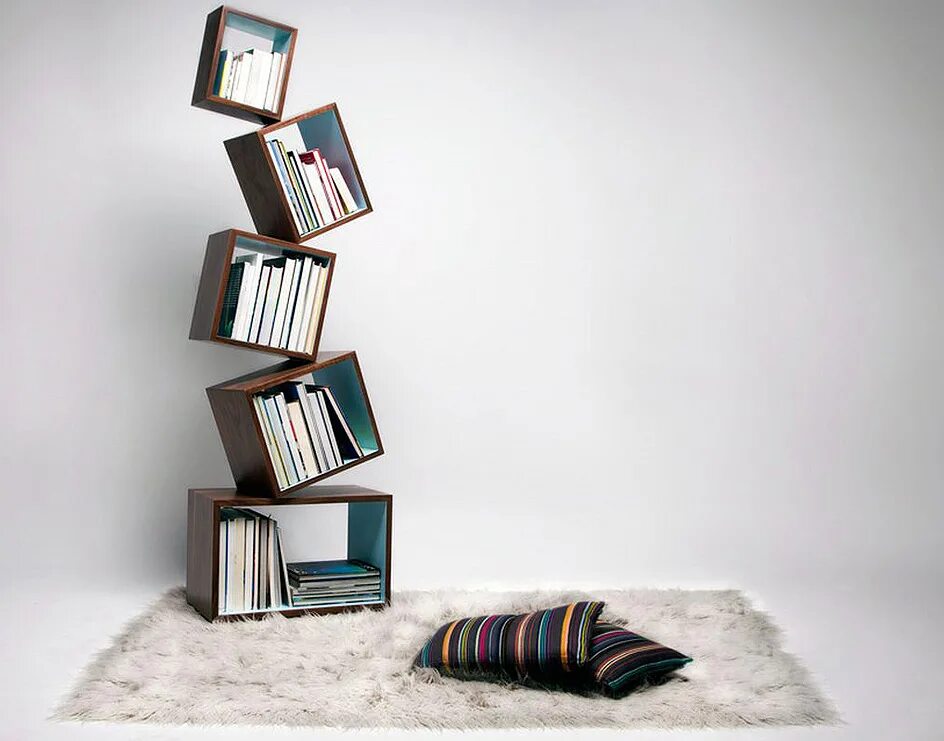 журнальный приставной столик ksan. оригинальные стеллажи. советские книжные полки. полка падает в офисе. падающие полки.