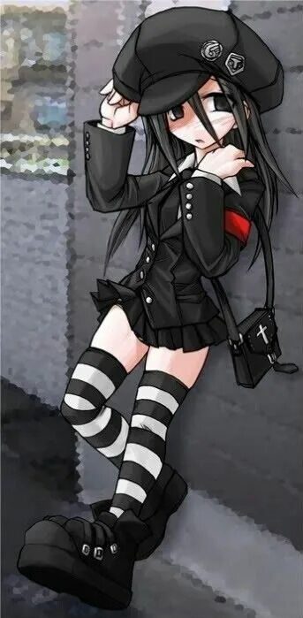 Goth gf. Тян в берцах. Goth gf Art.