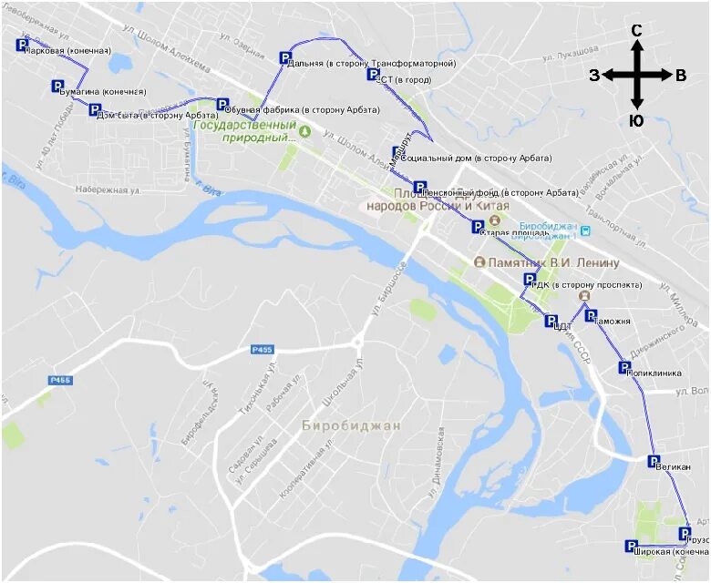 Автобус 101 маршрут на карте