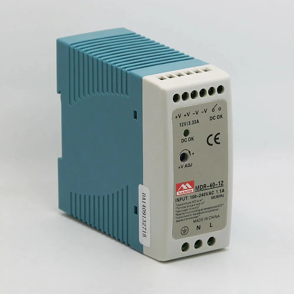 Mdr 40 24. Блок питания MDR-40-24. 24 V 2.5A din Rail Power Supply. Meanwell MDR-40-5. Блок питания MDR 40-48.