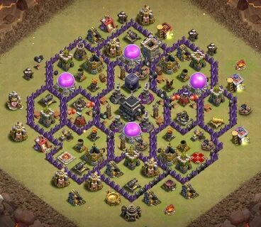 Лучшие расстановки в clash of clans