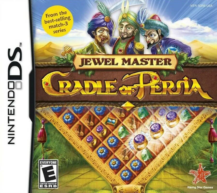 NDS игры. Сокровища Персии. Cradle of Persia. Jewel Master DS.