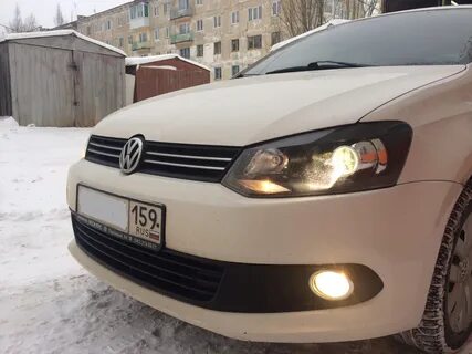 Фары фольксваген поло седан