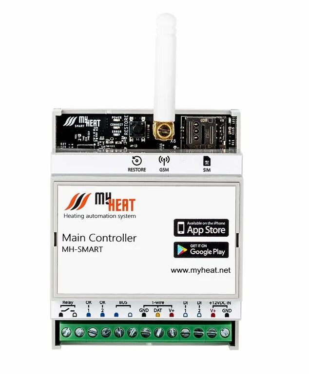 Контроллер, my heat pro, эван. Термостат my heat smart эван, шт. Термостат эван my heat smart 2. My heat smart 2. Блок симисторов на 2 выхода my heat rl2s.