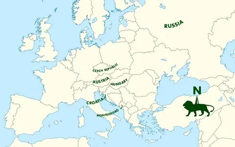 East europe map