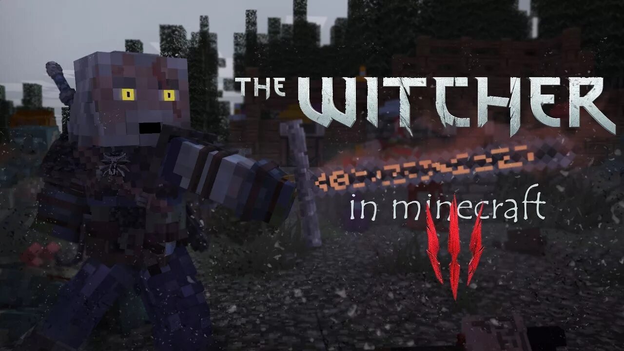 Майнкрафт мод на ведьмака. 12. Мод на ведьмака в майнкрафт. Ведьмак 3 майнкрафт. Скин ведьмака.