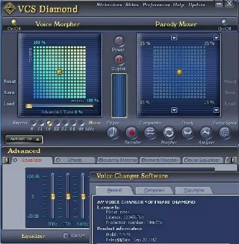 Av Voice Changer Diamond. Av voice changer