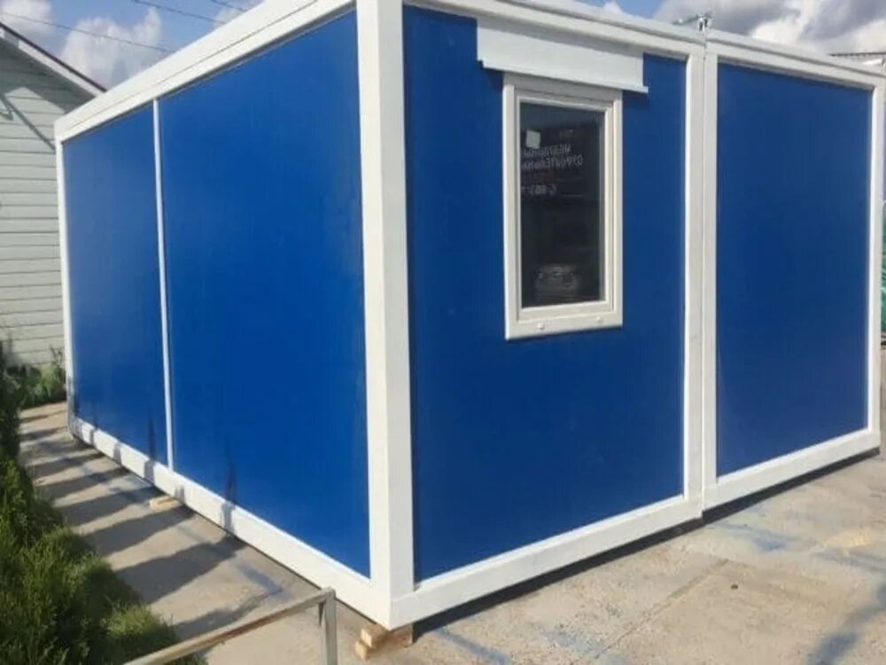 Проекты гостевых домиков. Дачный домик из двух бытовок. Модульные здания. Бытовка стандартная. Блок-контейнер (бытовка) euromodule em 600245-02.