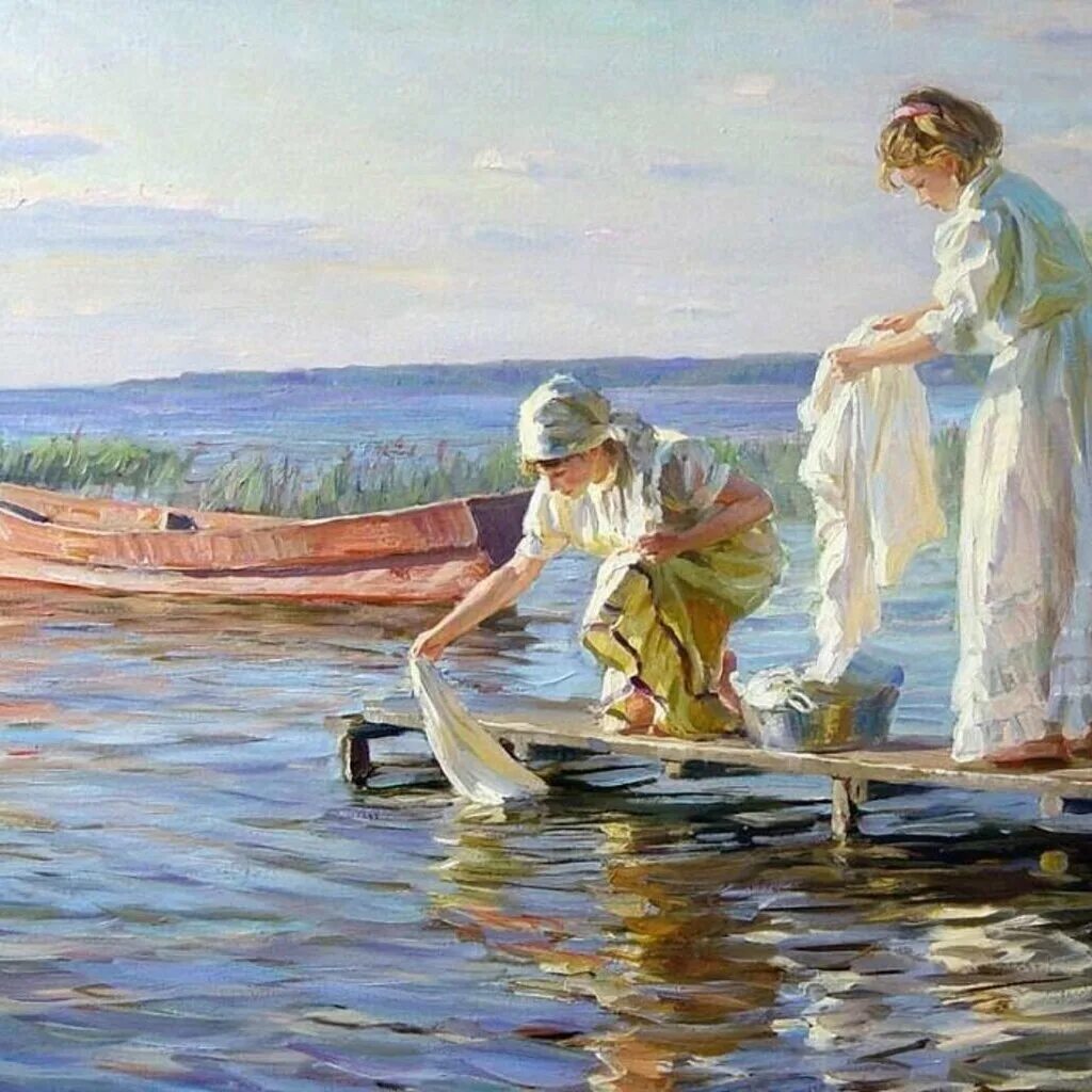 Тихо несет река. Спокойствие и умиротворение. Солнечный пейзаж. Демотиваторы про отдых на природе. Тихо несет река.