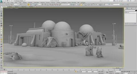 3ds max сцена