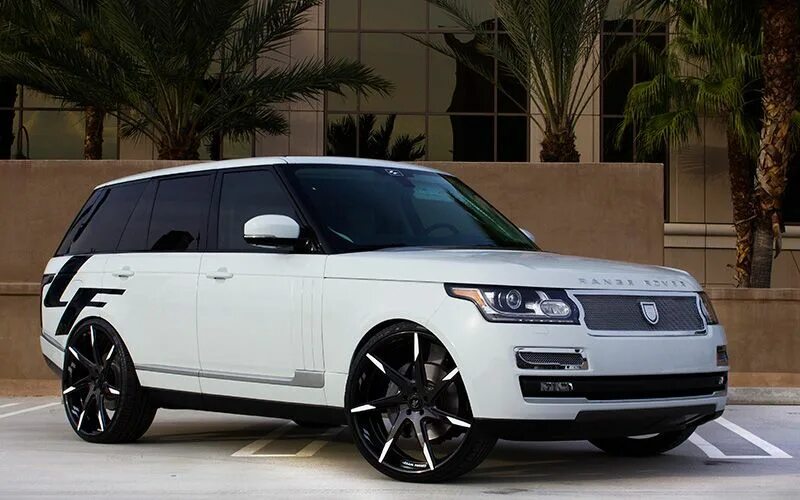 Range Rover Vogue Lumma CLR R в тюнинге SR Auto Group