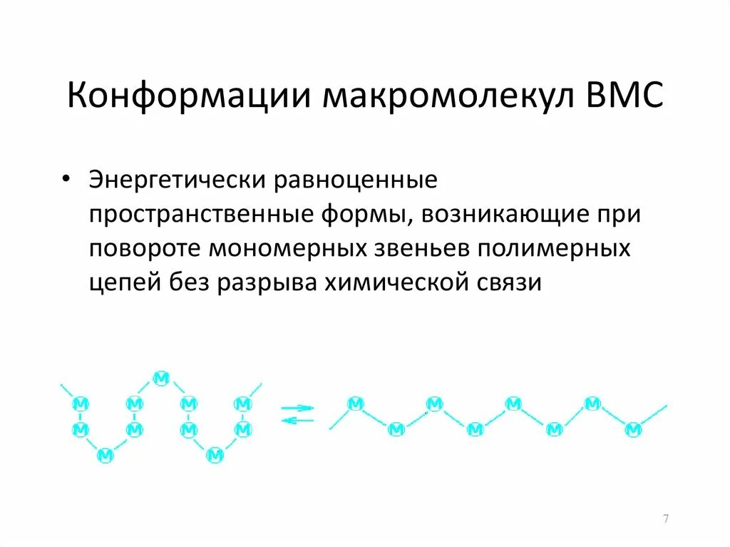 Конформации цепи. Конформационная изомерия макромолекул. Конфигурация полимерных цепей. Конформации и конфигурации макромолекул. Конформационная изомерия полимеров.