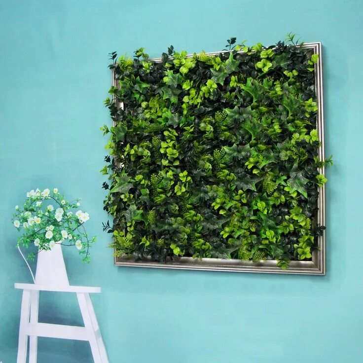 Green Plants Home Decoration Waterproof Vine Fake Foliage Artificial Ivy Leaves 