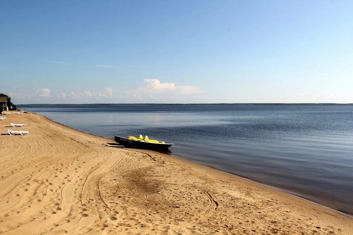 Берега рыбинского водохранилища