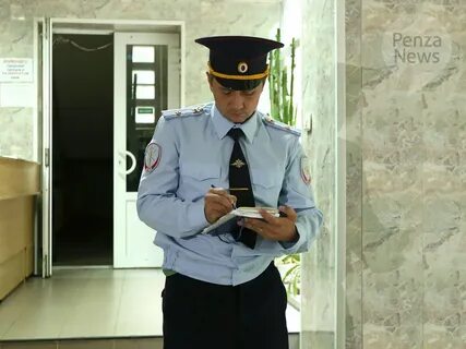 Выход полицейского