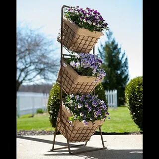 Уличные подставки для цветов