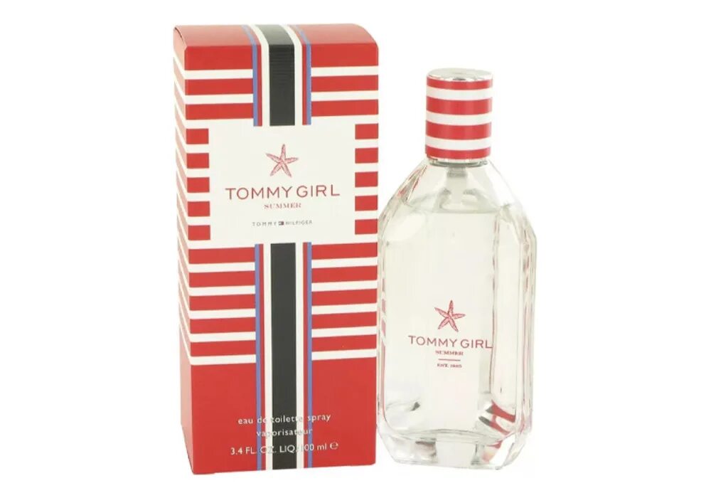 Tommy girl Tommy Hilfiger, 1996. Томми Хилфигер красные духи.