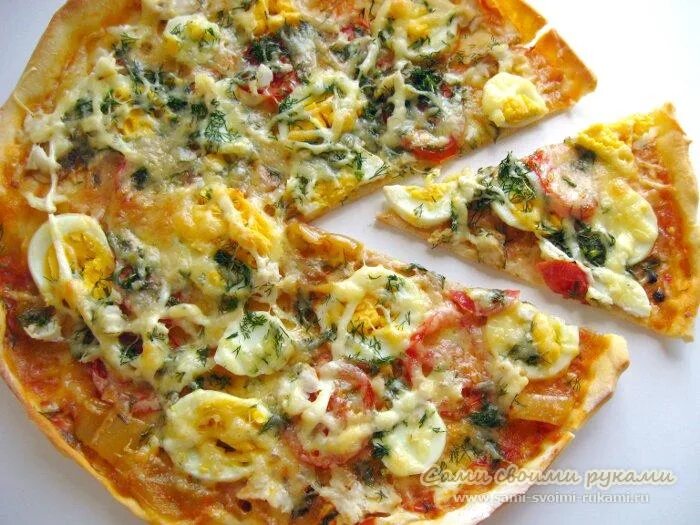 рецепт пиццы с яйцом колбасой. пицца домашняя. рецепт пиццы с яйцом колбасой. рецепт пиццы с яйцом колбасой. пицца с колбасой и сыром.