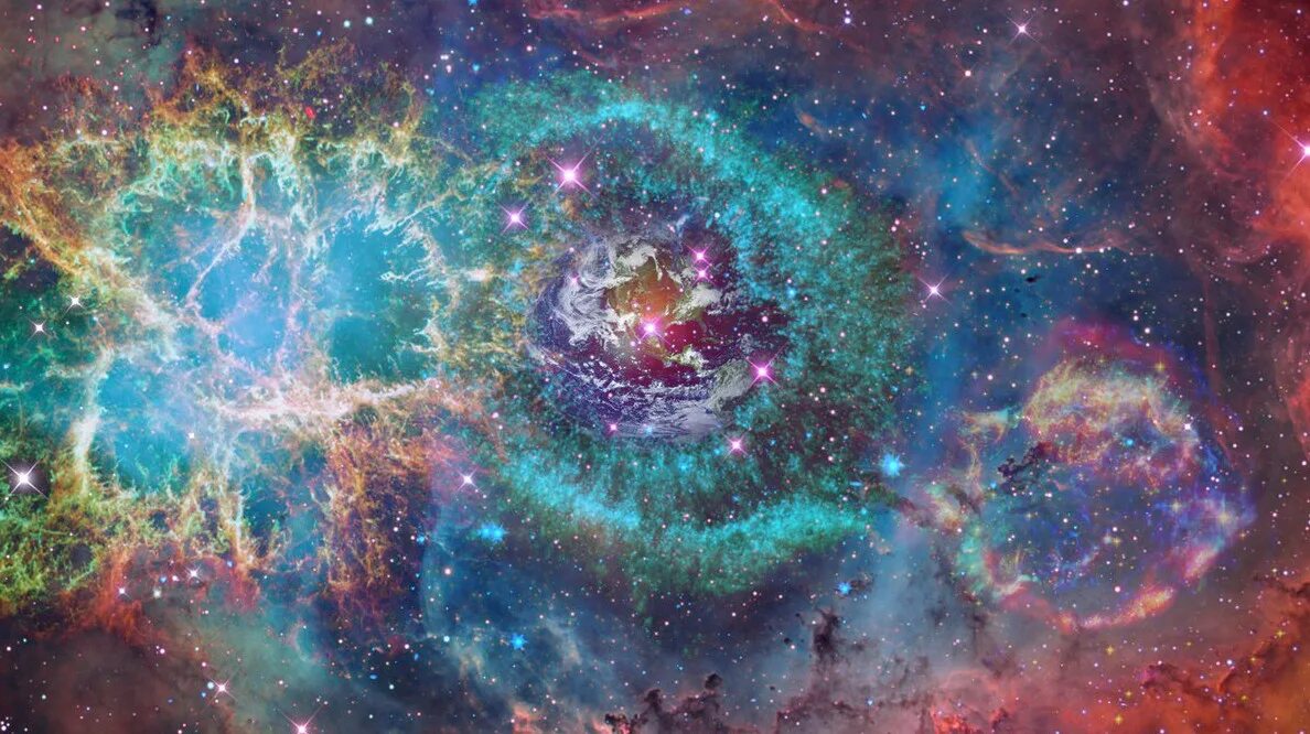 Космически невероятная. Психоделика космос. Обои космос. Разноцветная Вселенная. Картинки на рабочий стол космос.