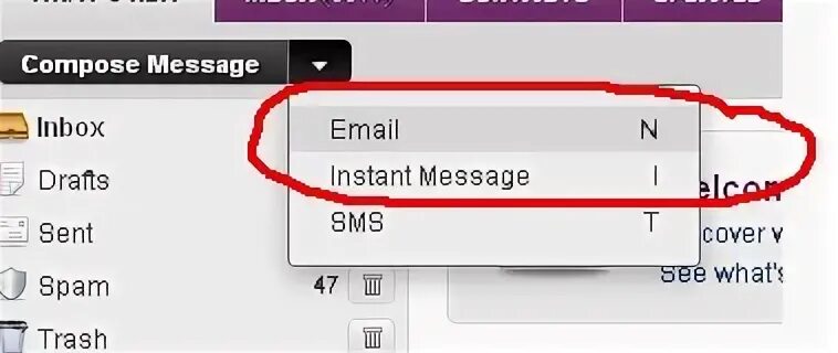 Message component