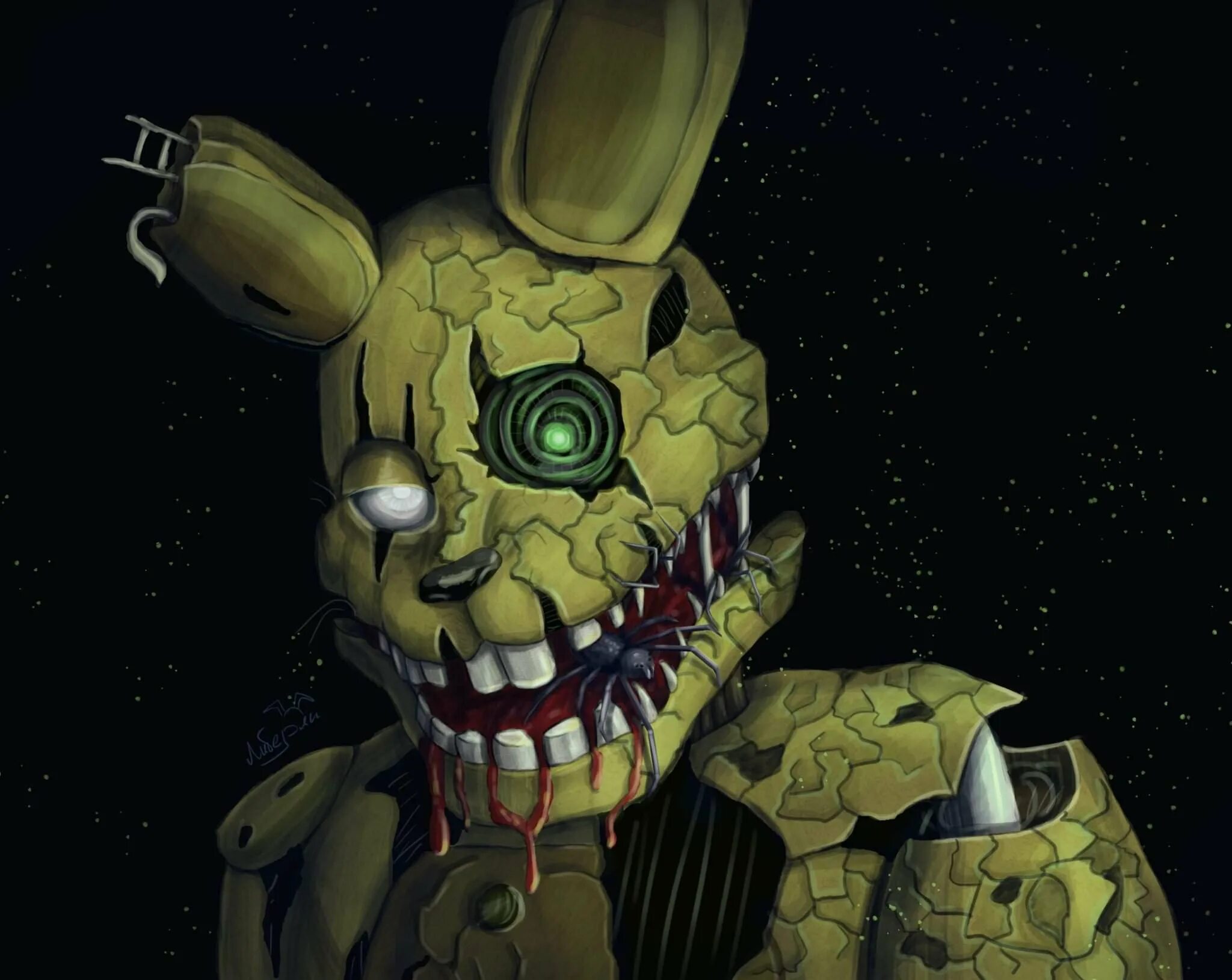 Спрингтрапа fnaf