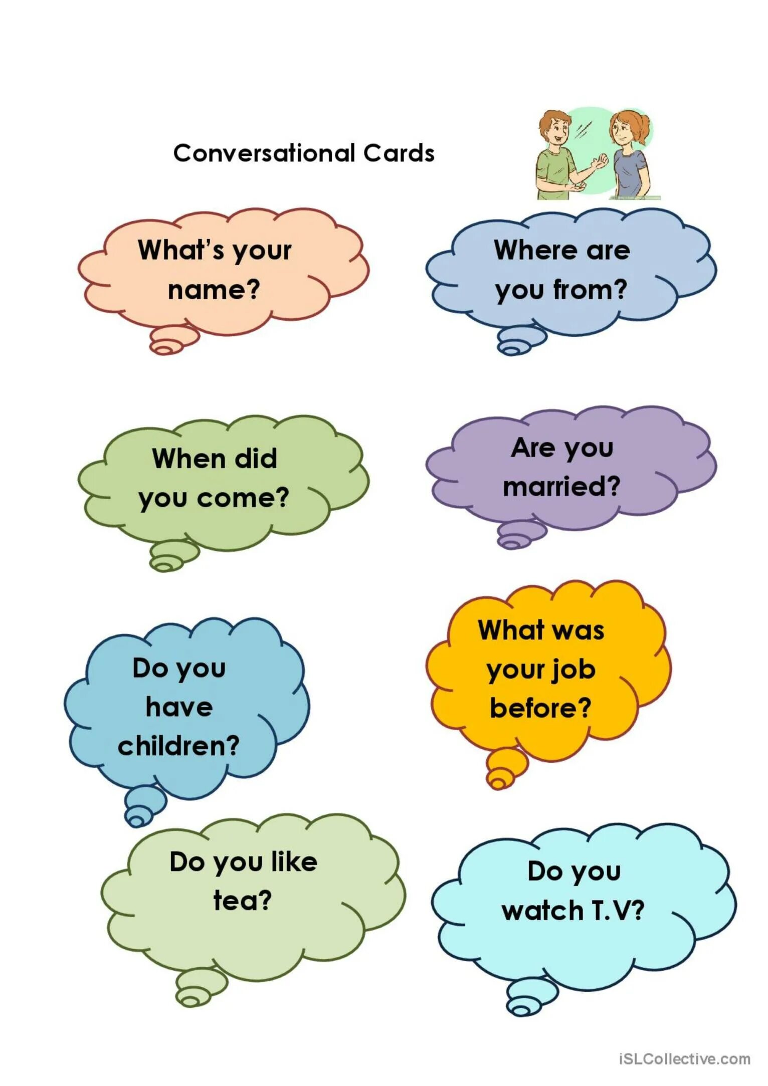 Speaking for children. Карточки для speaking. Speaking Cards на английском. Темы discussion English for Kids. Карточки conversation.