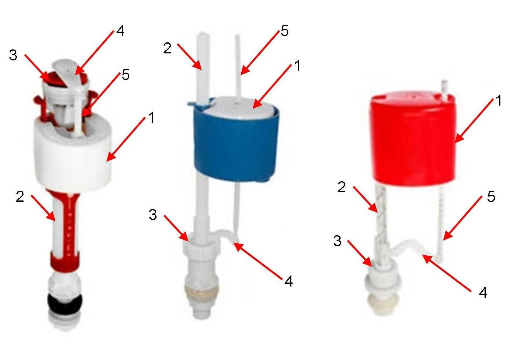 Почему поплавок в бачке. Клапан для унитаза с нижним подводом схема. Схема сборки поплавка в унитазе. Механизм наполнения бачка с нижним подводом воды для унитаза. Схема клапана унитаза с нижним подводом воды.