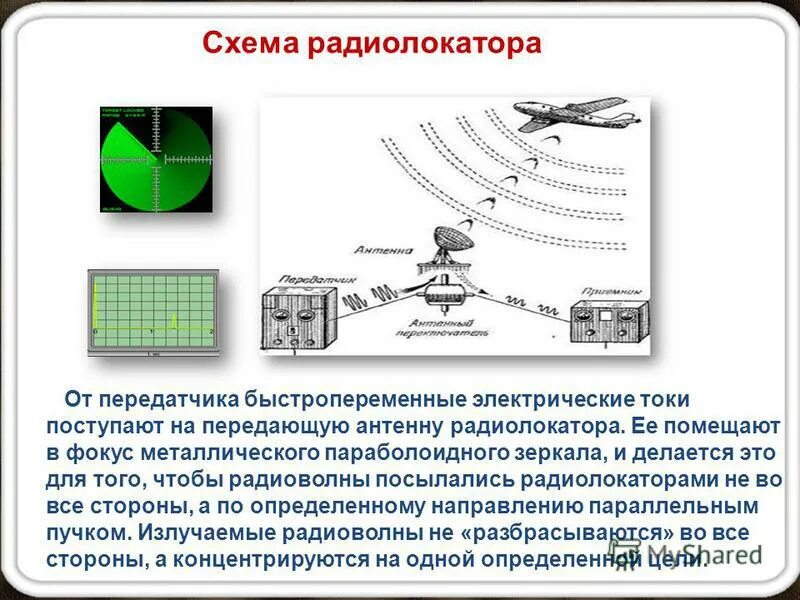 Радиолокатор излучение. Радиолокатор излучение