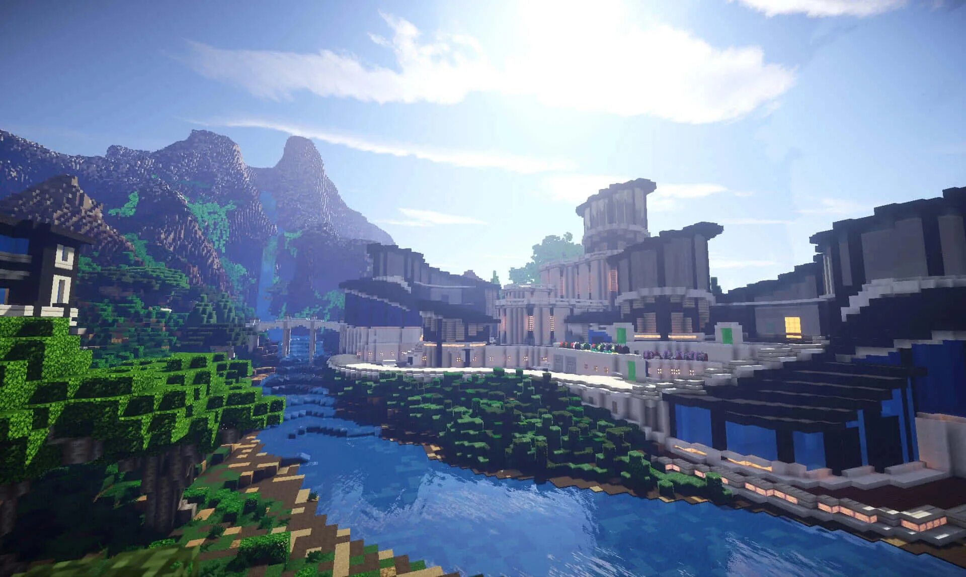 Loader minecraft c. Утопия майн. minecraft 4r. майнкрафт город утопии. фон загрузки мира майнкрафт.