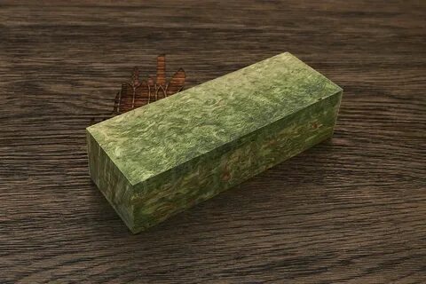 Стабилизированная древесина для рукояти ножа