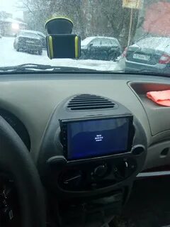 Магнитола на калину 1 с экраном