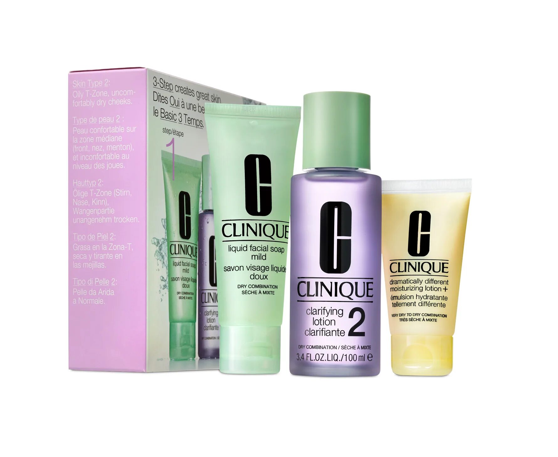 Clinique 3 Step. Clinique 03. Clinique 3 Step Set для сухой кожи. Clinique 3 Step - esfolliare Clarifying Lotion. Step skins