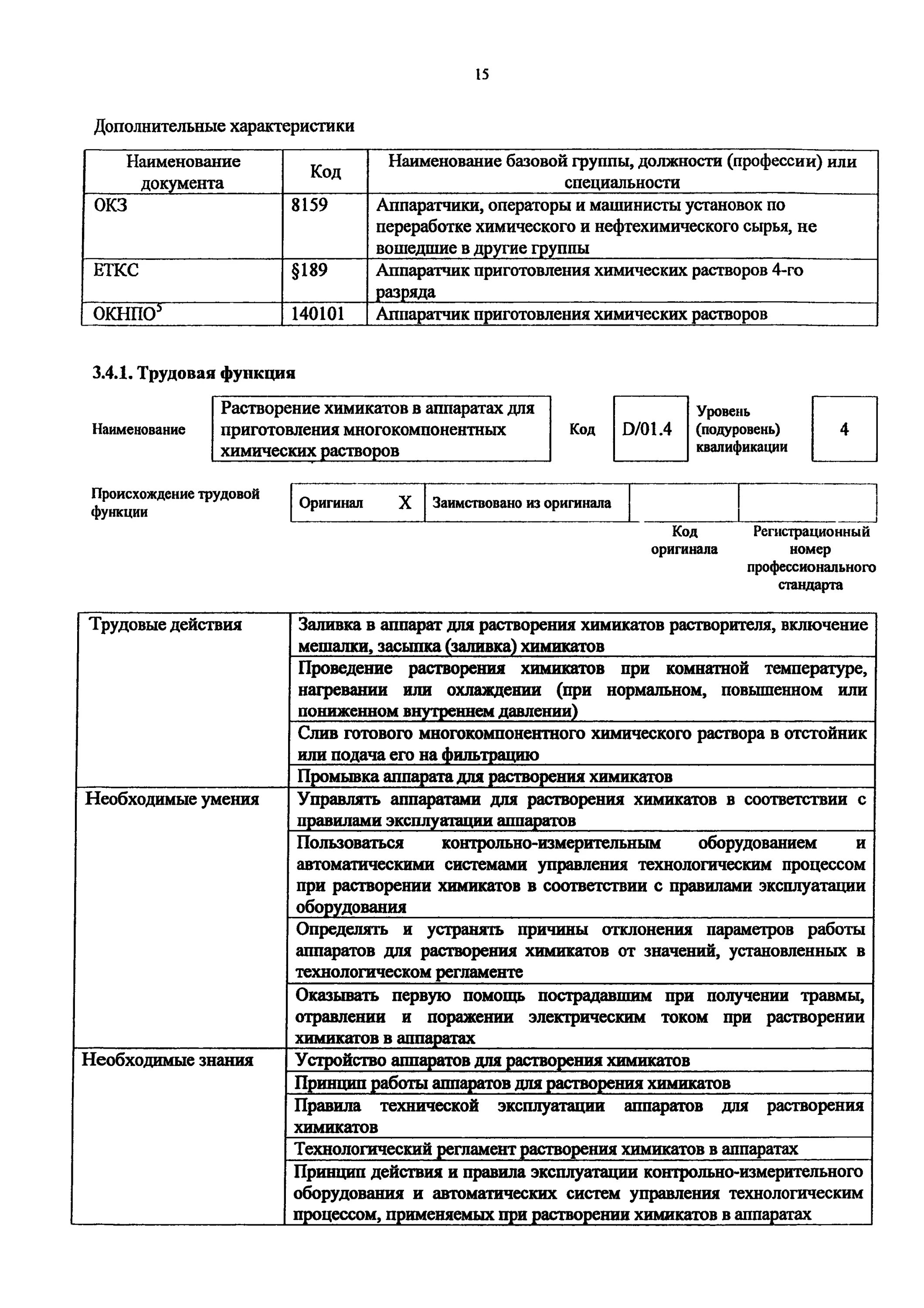 Аппаратчик приготовления химических растворов. Аппаратчик газоразделения 5 разряда. Квалификационные характеристики аппаратчика хво.