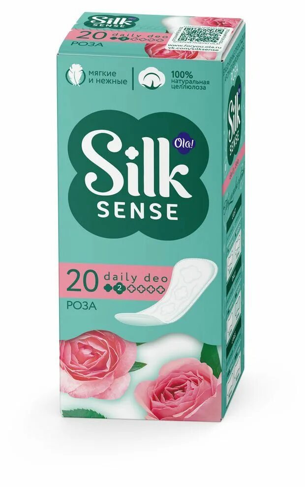 Прокладки Ола 20 шт Daily. Ola! Silk sense Daily ежедн.прокладки (20шт). Прокладки дейли