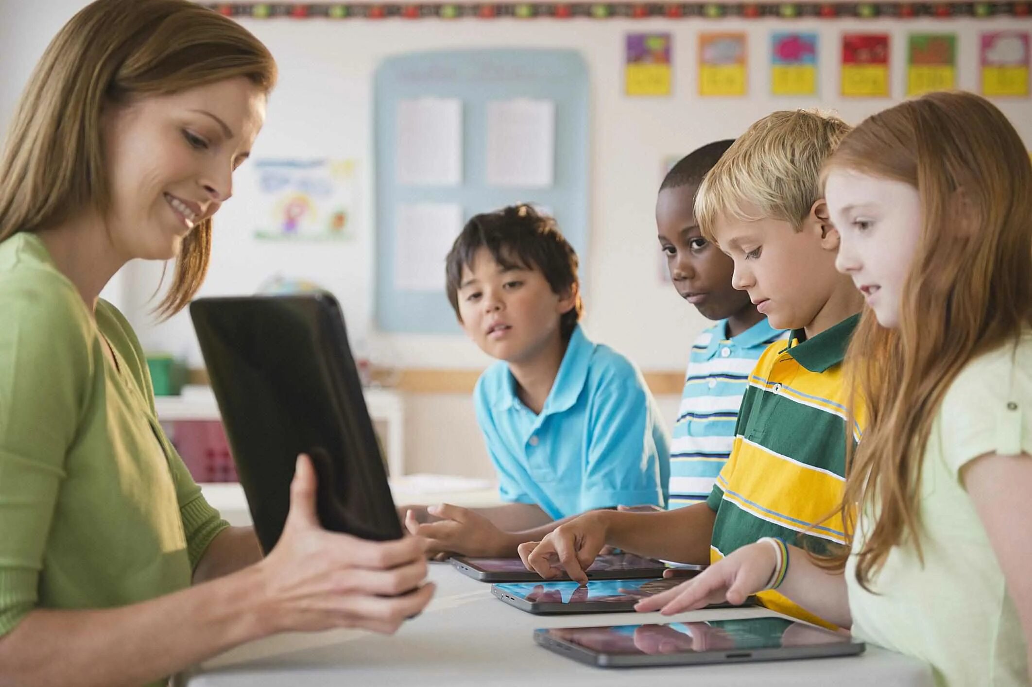 Computers teach children