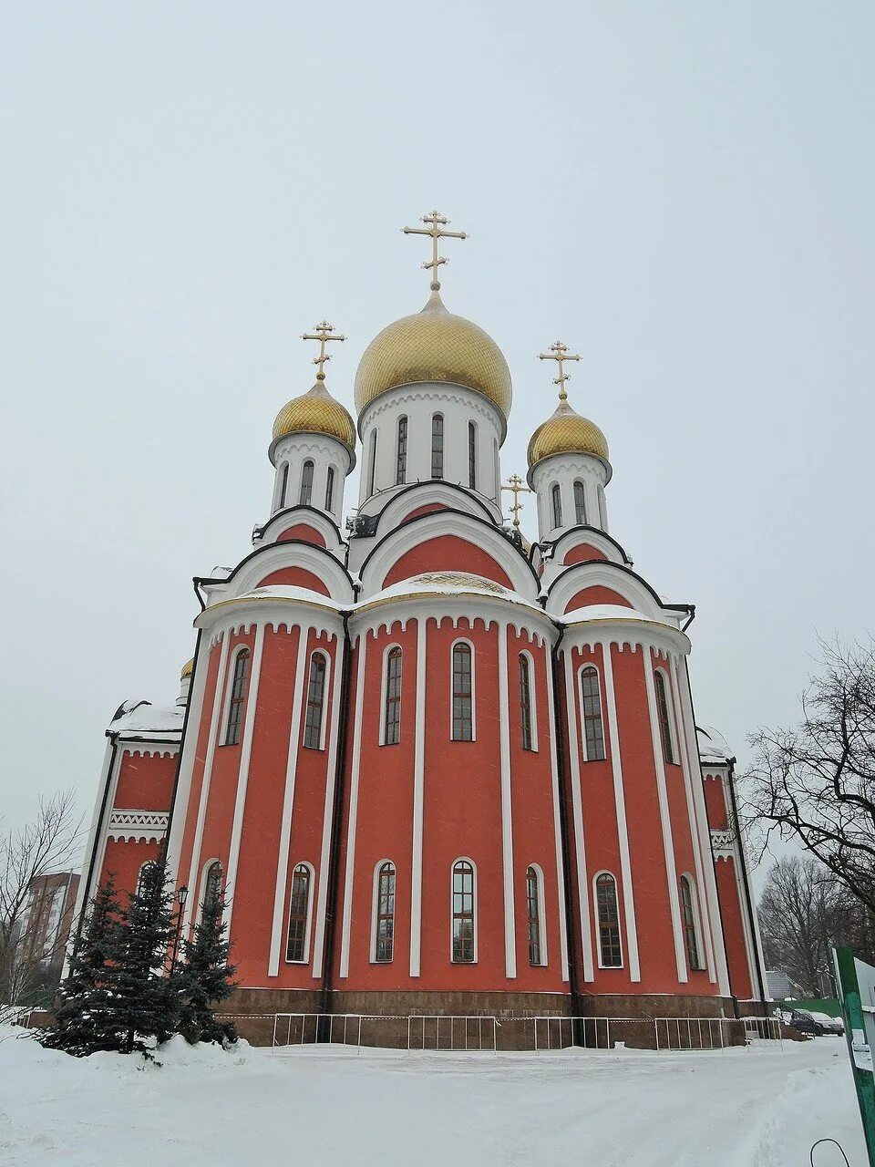 Храм в одинцове. Храм георгия победоносца в одинцово.