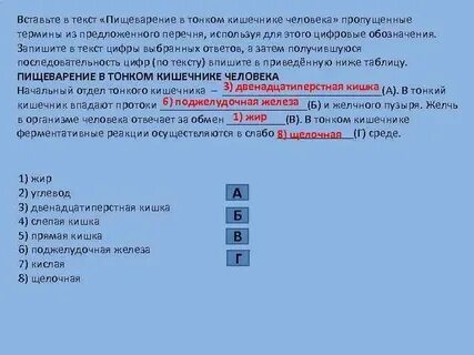 Вставьте пропущенные слова водоросли самые