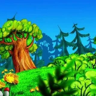 Лес видео для детей