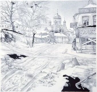 Графика зимы