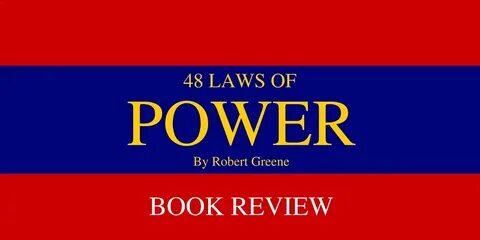 The laws of power