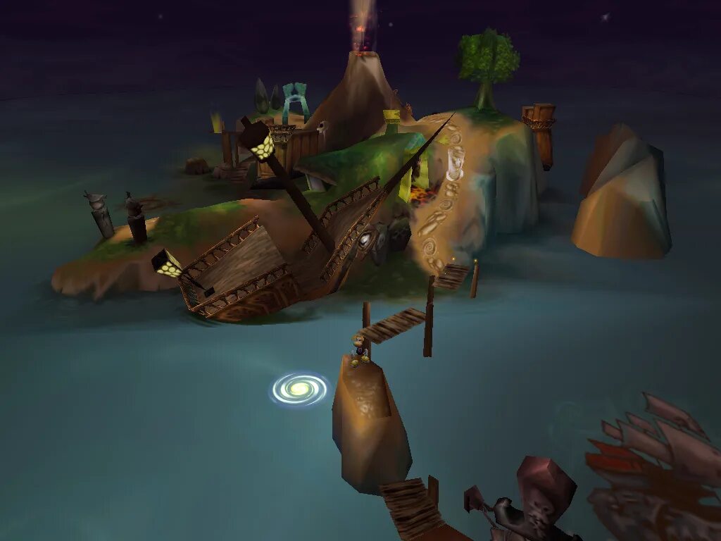 Chronos the floating prison ship. Rayman world map. небеса аркады дримкаст гарпун корабль. the crows nest в no man&#039;s fort.