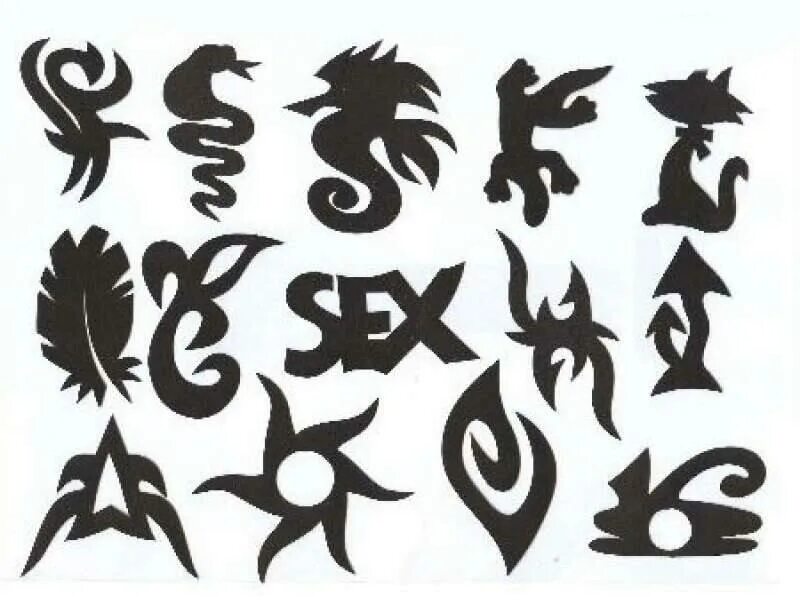 трафарет для стрижки