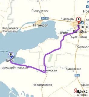 Ростов таганрог путь